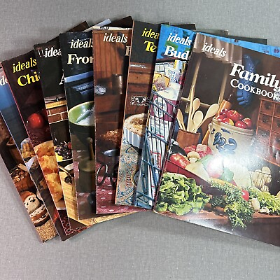 #ad #ad Ideals Cookbook Lot 9 Vintage Budget Meals Mamas Kitchen Family World Books $22.42