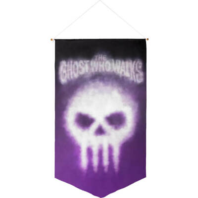 #ad Ikon Collectables The Phantom The Ghost Who Walks Satin Wall Banner 70 x 120 cm $22.99