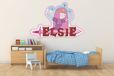 #ad Wall Decal Animated Tv Series Stickers Kids Art Décor Bedroom Custom Name W 21 $55.99