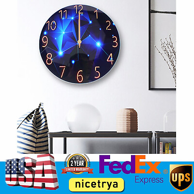 #ad Modern Design Nordic Wall Clock Watch Living Room Silent Luxury Home Decor Clock $27.93