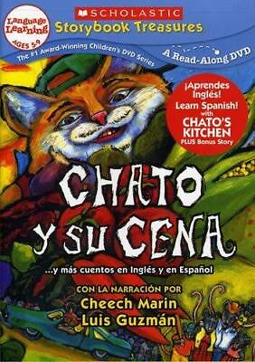 #ad Chatos Kitchen and more stories to celebrate Spanish heritage DVD VERY GOOD $5.48