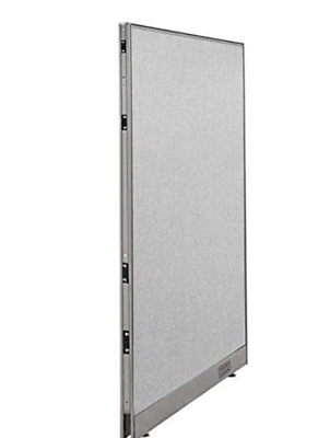 #ad #ad GOF NEW 60quot;x36quot; Gray Wall Room Divider Panel Cubicle Fabric Office Partition $99.99