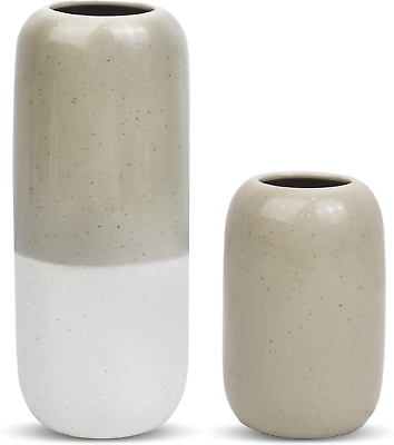 #ad Flower Vase Set for Modern Home Decor Pampas Vases Minimalist Nordic Boho Style $28.74