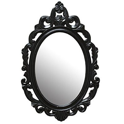 #ad Home Decor Wall Mirror Stratton Black Baroque Room Type Living Room Oval $81.43