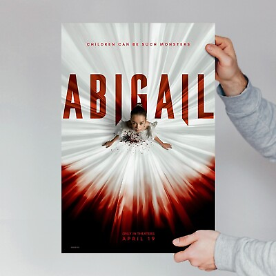 #ad ABIGAIL movie poster Promo Version 2024 Horror Film Poster Wall Art Decor $17.99