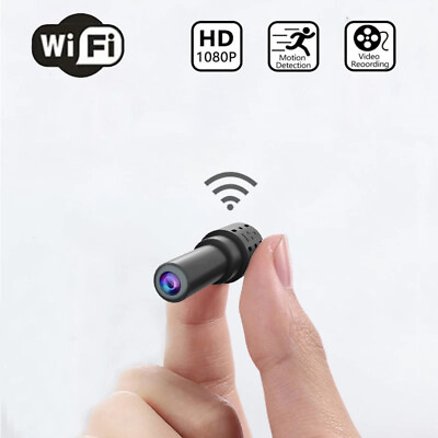Mini Spy Camera WiFi HD 1080P Hidden IP Night Vision Camcorder Home Security Cam $20.99
