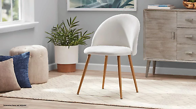 #ad Modern Accent Chair Cream White $71.06