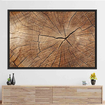 #ad Wood Texture Wall Decor Tree Ring Canvas Wood Crack Abstract Canvas Print wood $14.00
