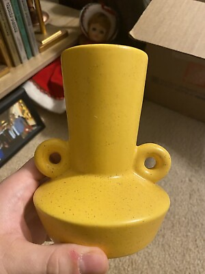 #ad Bright Yellow Modern Vase Small Ashland $11.99