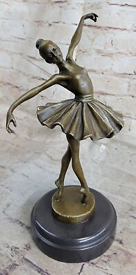 #ad Art Deco Hot Cast Bronze Graceful Ballerina Ballet Statue Sculpture Milo Sale $99.50