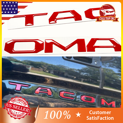 #ad 3D Tailgete Insert Letter Rear Decor Badge Nameplate For TACOMA 2016 2023 Emblem $12.99