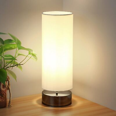 #ad Touch Control Table Lamp Bedside Minimalist Desk Lamp Modern Accent Lamp Dimm... $44.40