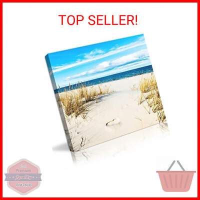 #ad #ad Beach Pictures Wall Art for Bathrooms Canvas Framed Seacoast Theme Wall Decor fo $19.02