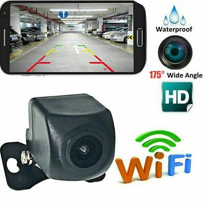 #ad 175°WiFi Wireless Car Rear View Cam Backup Reverse Camera For iPhone Android IOS $21.99