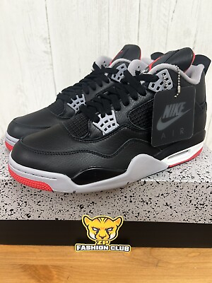 #ad Air Jordan 4 Retro Bred Reimagined FV5029 006 IN HANDS SHIPS NOW $140.00