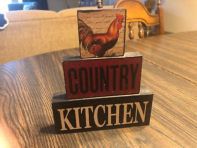 #ad COUNTRY KITCHEN PLAQUE $7.99
