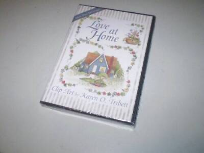 #ad Love at Home Clip Art CD ROM By Karen O Tribett VERY GOOD $18.67