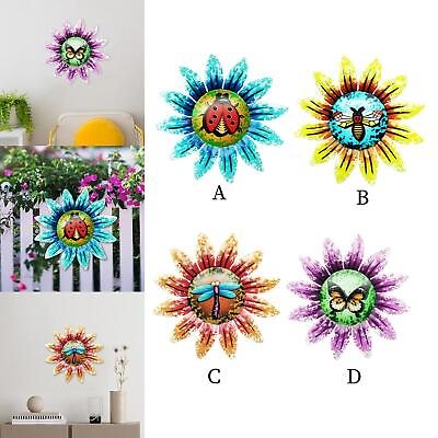 #ad Shaped Wall Hanging Sculpture Art flower panel Plaque Decorations for Room $7.74