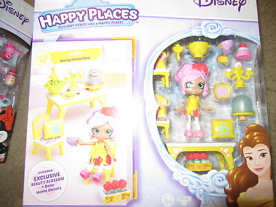 #ad DISNEY HAPPY PLACES Belle theme KITCHEN THEME PACK Beauty Blossom 5NEW $21.00