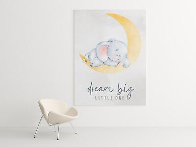 #ad Kids Room Nursery Canvas Children Room Canvas Print and Stretched Kids Wall Art GBP 45.00