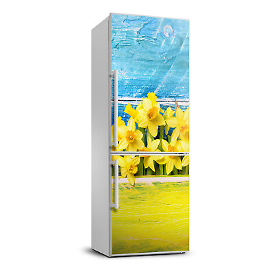 3D Refrigerator Wall Kitchen Removable Sticker Magnet Flowers Plants daffodils $85.95