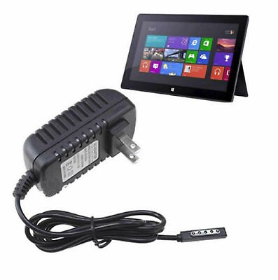 AC Charger Adapter Home Wall For Microsoft Surface2 RT Pro Windows 8 10.6 Tablet $10.88