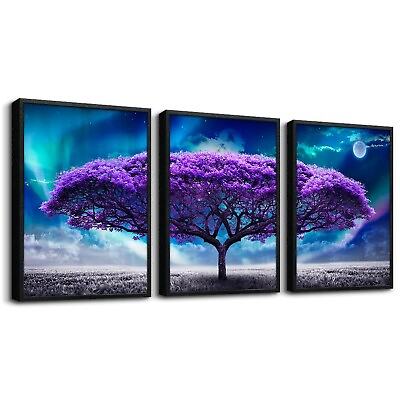 #ad Black Framed Wall Art For Living Room Large Size Wall Decor For Bedroom Wall ... $133.08