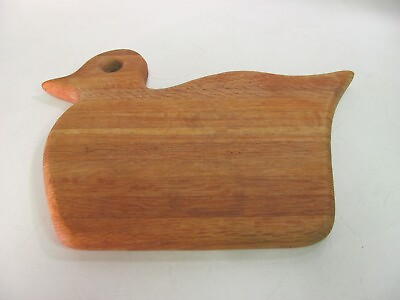 #ad Vintage Wood Duck Cutting Board Handmade Primitive. Kitchen Farmhouse or Cabin $11.99
