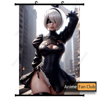 #ad Anime Poster Role 2b Modern HD Wall Scroll Painting 60x90cm Hot $6.99