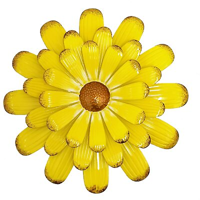 #ad Metal Flowers Wall Decor 13 inch Wall Flowers Wall Decor Hanging for Indoor... $22.08