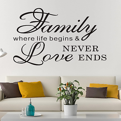 #ad Wall Stickers Wall Stickers Living Room Easy to Install Wall Decor Decals Q $23.99