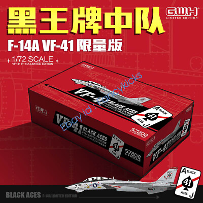 #ad Great Wall Hobby S7202 1 72 VF 41 BLACK ACES F 14A LIMITED EDITION 2020 NEW $41.80