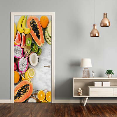 #ad 3D Home Art Door Wall Self Adhesive Removable Sticker Decal Food Fruits $15.00