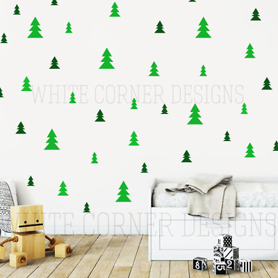 #ad Tree Wall Decals Multi Colored Wall Decals Nursery Decals Unique Wall Decor $28.99