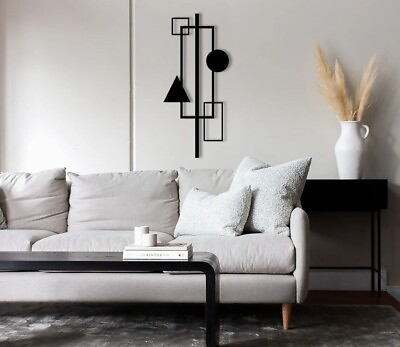 #ad DIVERGO Geometric metal wall art home decor gift idea beautiful thing decoration $108.66