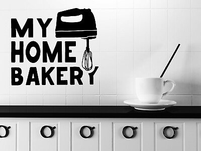 #ad Wall Decal Quote Words Kitchen Tools Home Bakery Decor Decor n1140 $67.99