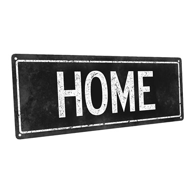 #ad Black Home Metal Sign; Wall Decor for Home and Office $44.99