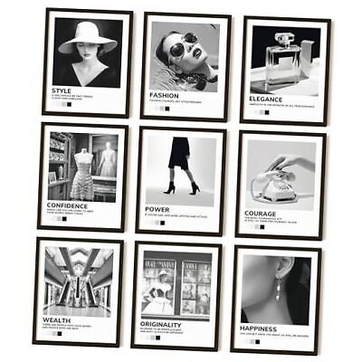 #ad Room Decor Black And White Wall Art Posters Black And White Pictures Boujee $21.31