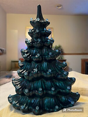 #ad Ceramic Wall Tree 18” X12” W Base Acrylic With High Gloss Sealer. Made In 2024. $89.00