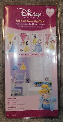 #ad #ad Disney Princess Wall Decals Stickers Girl#x27;s Room Appliques Princess Decor NEW $11.90