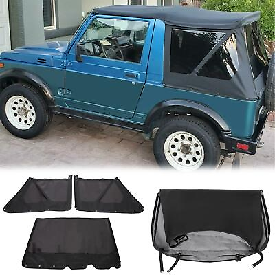 #ad #ad KOJEM For 86 94 Suzuki Samurai Replacement Soft Top w Removable Tinted Windows $129.50