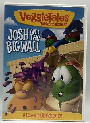 #ad #ad Veggietales Josh And The Big Wall DVD Values To Grow By Big Idea 2008 $9.72