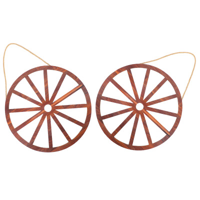 #ad Vintage Inspired Wood Wall Hangings Rustic Decor Set of 2 $15.44