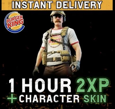 #ad Call of Duty Modern Warfare 3 III Burger Town Operator Skin 1 Hour 2XP GLOBAL $2.00