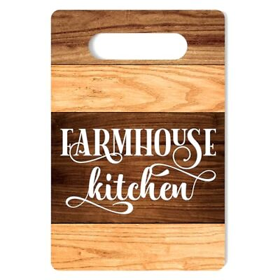 #ad Rustic Farmhouse Kitchen Dining Room Wall Decor Country Wood Wall Art Sign Do... $18.61