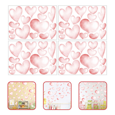 #ad Removable Sticker Home Decor Wall Decals DIY Heart Kids Child Applique $8.45