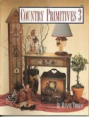 #ad Country Primitives Paperback Maxine Thomas $8.34