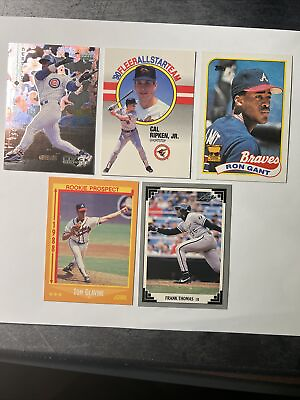 #ad baseball 10 card lot Vintage modern A5L6 $15.00