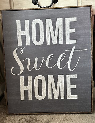 #ad Decorative Wall Hanging Home Sweet Home $15.00