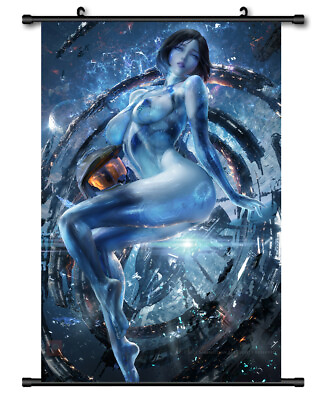 #ad #ad Various sizes Hot Anime Poster Cortana Home Decor Wall Scroll Painting $8.99